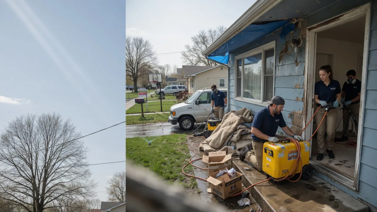 Basement Flood Cleanup in Glendale, WI near me
